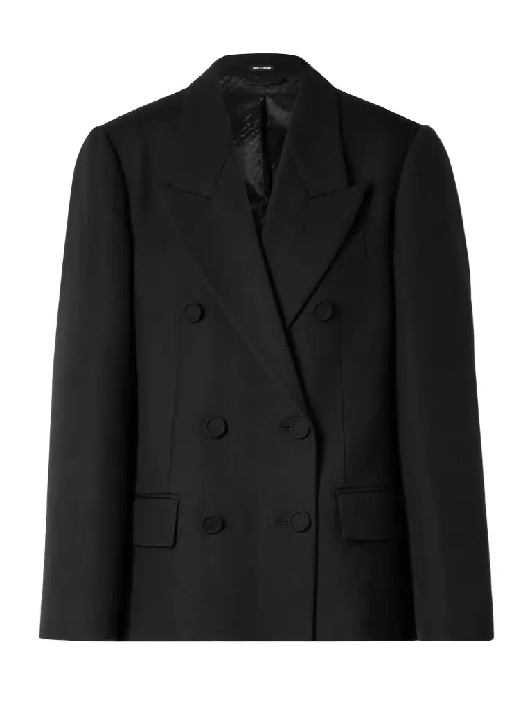 Acne Studios Double-breasted Wool-twill Blazer