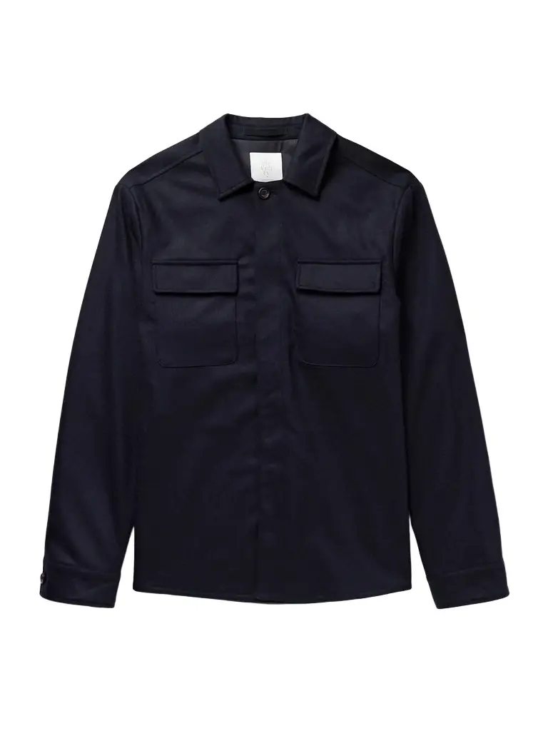 ELEVENTY Wool-Blend Overshirt - Men