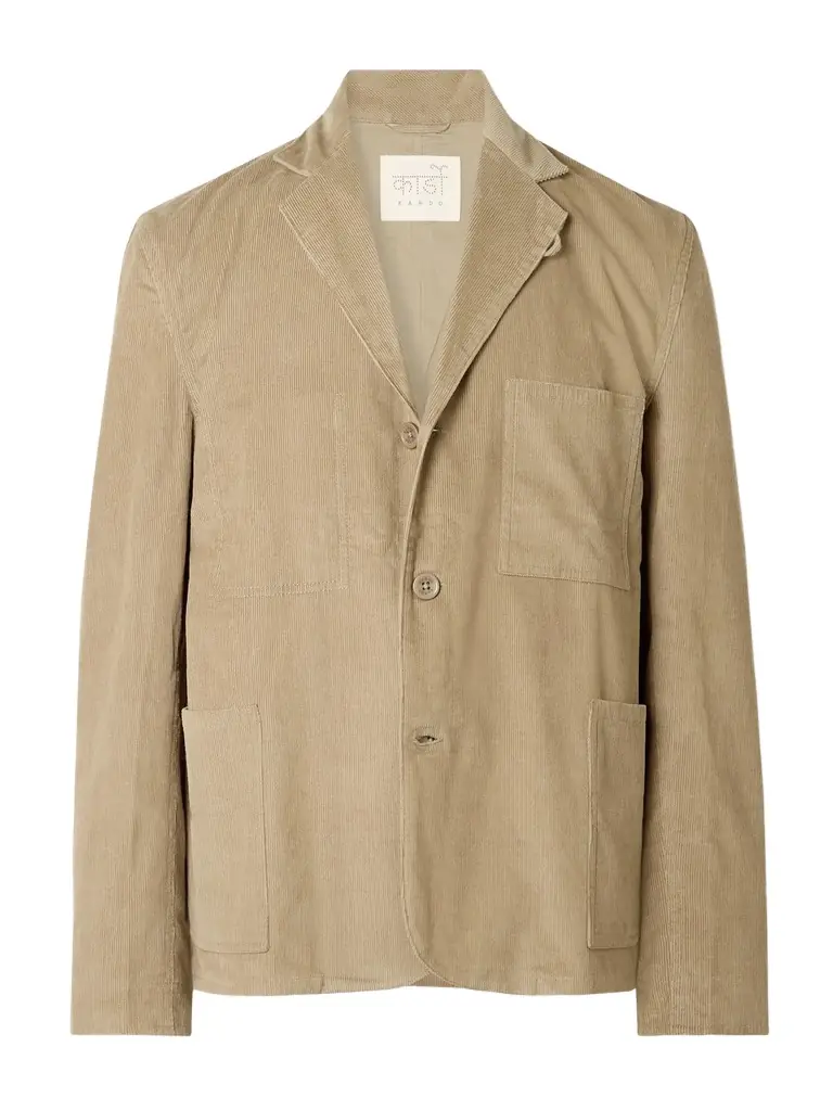 Kardo Somesh Cotton-Corduroy Blazer - Men