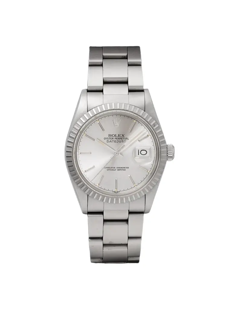 Wind Vintage Pre-Owned 1986 Rolex Oyster Perpetual Datejust Automatic Chronometer 36mm Oystersteel Watch, Ref. No. 16030 - Men