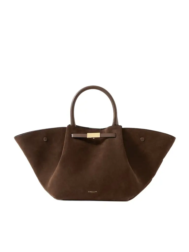 DeMellier New York Midi Suede Tote