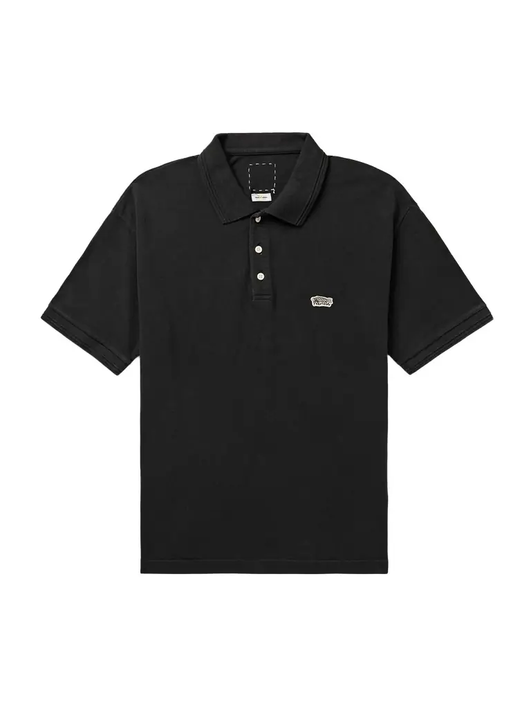 Visvim Jumbo Weller Garment-Dyed Cotton-Piqué Polo Shirt - Men