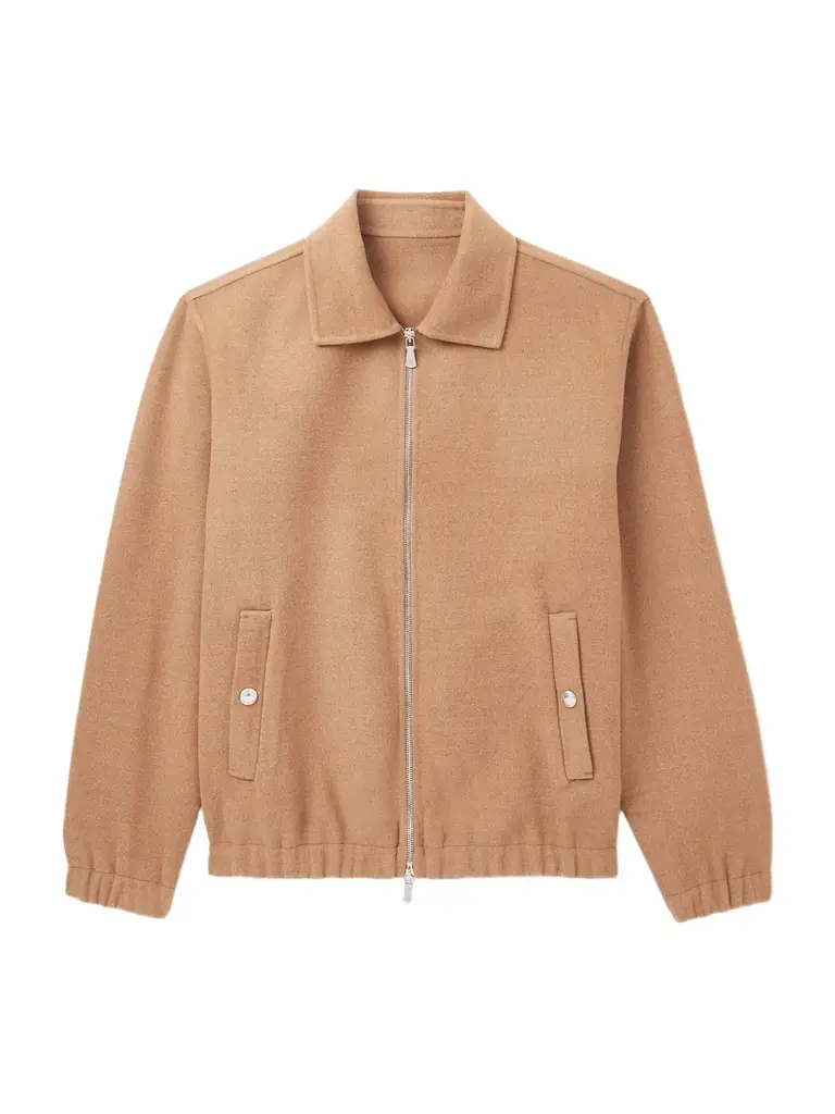 ELEVENTY Wool-Felt Bomber Jacket - Men