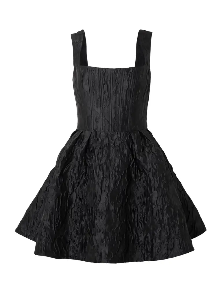 Rebecca Vallance Dreams Cloqué Mini Dress