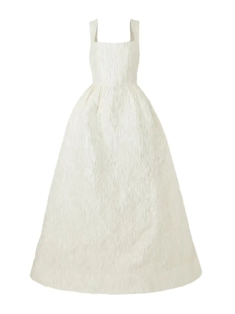 Rebecca Vallance Vanilla Dreams Cloqué Gown