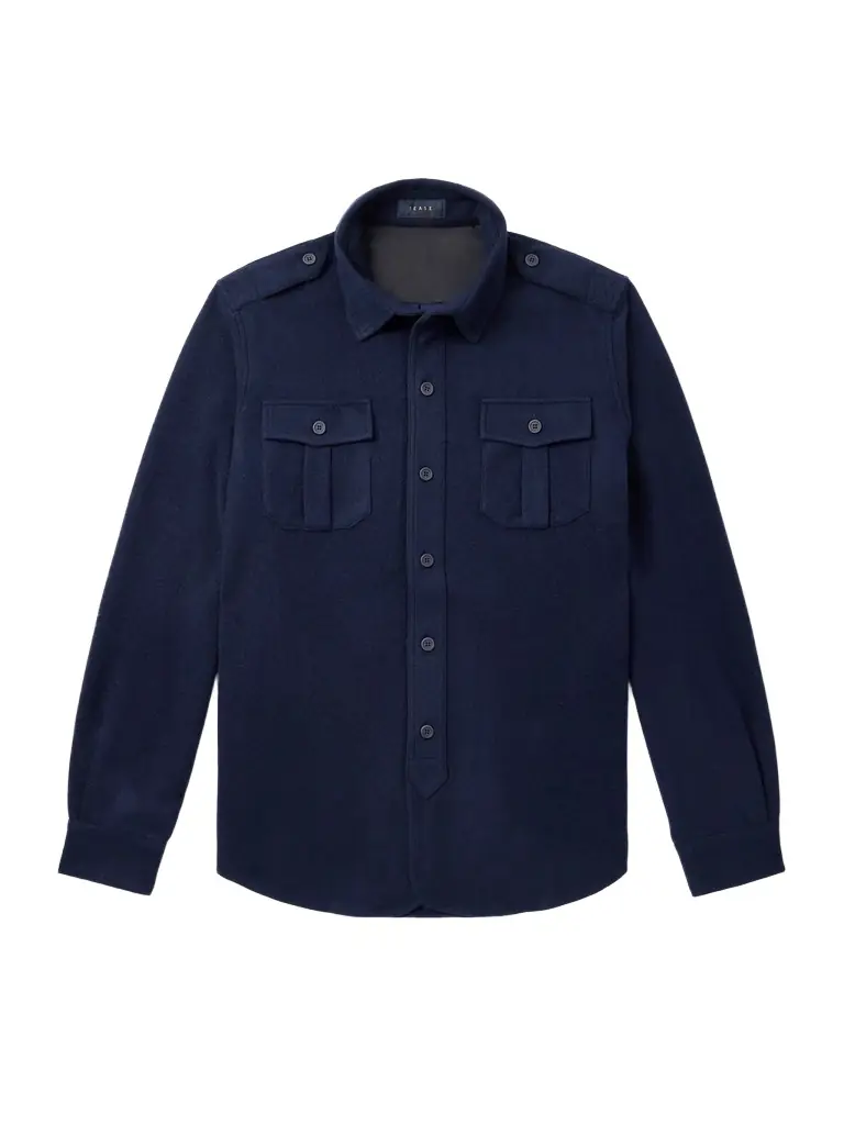 Sease Wool-Blend Shirt - Men