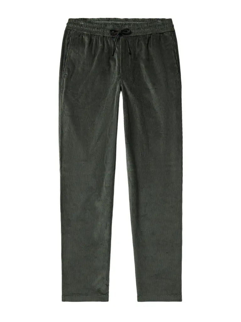 Sease Mindset Slim-Fit Cotton-Blend Corduroy Drawstring Trousers - Men