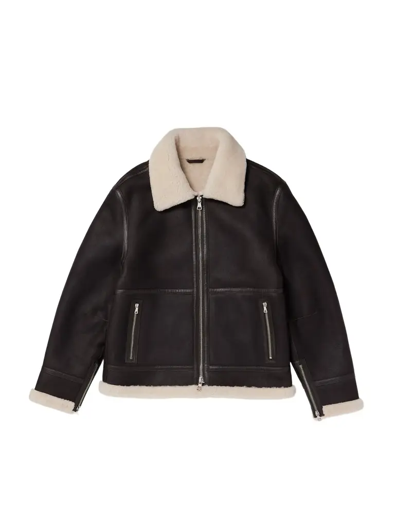 MR P. Shearling Bomber Jacket - Men