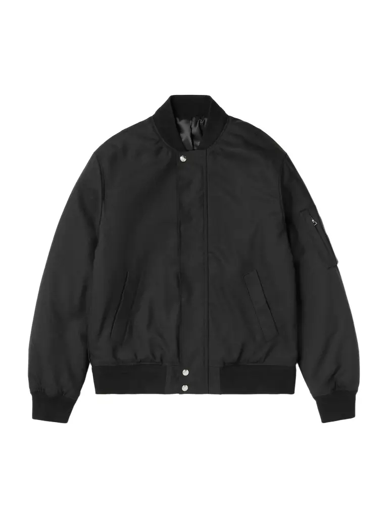 MR P. Padded Woven Bomber Jacket - Men