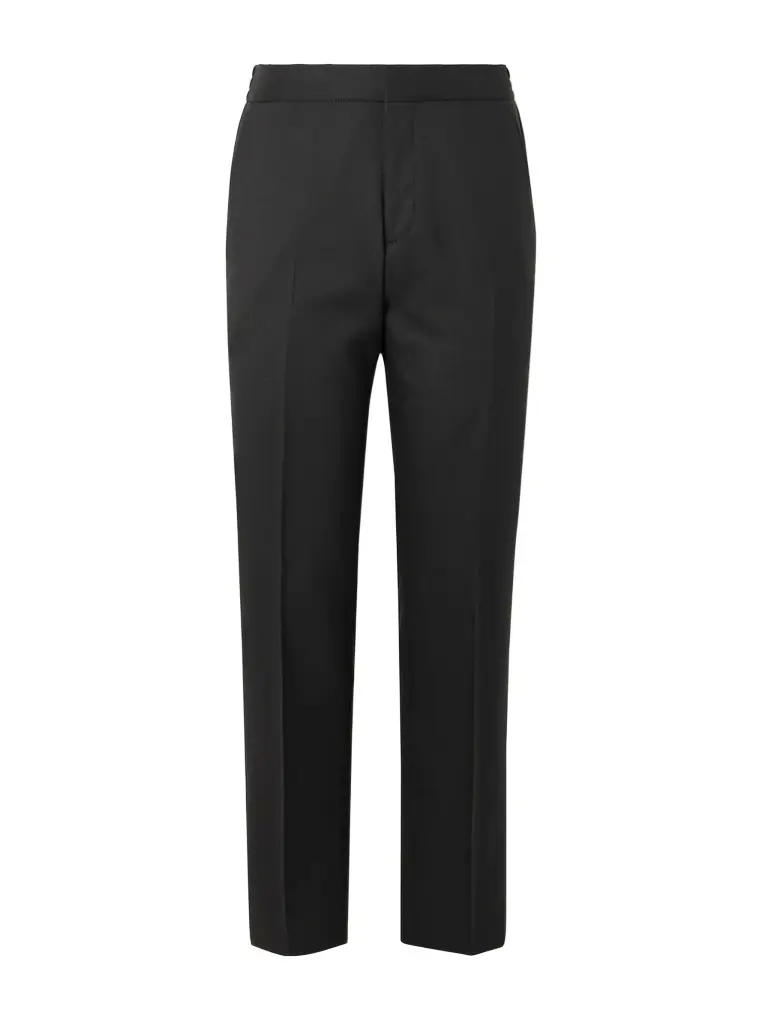 MR P. Tapered Wool Tuxedo Trousers - Men