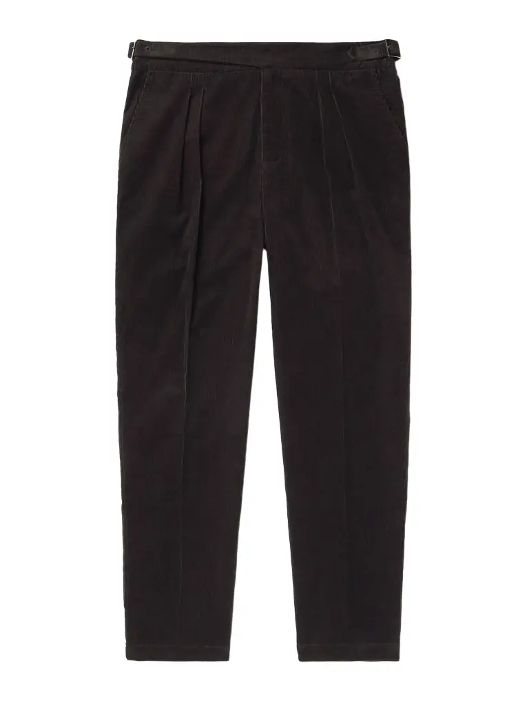 MR P. Steve Tapered Cotton-Corduroy Trousers - Men