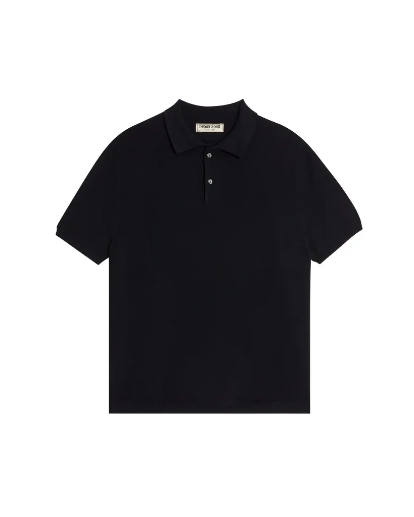 Emporio Sirenuse Cotton knit Polo Shirt