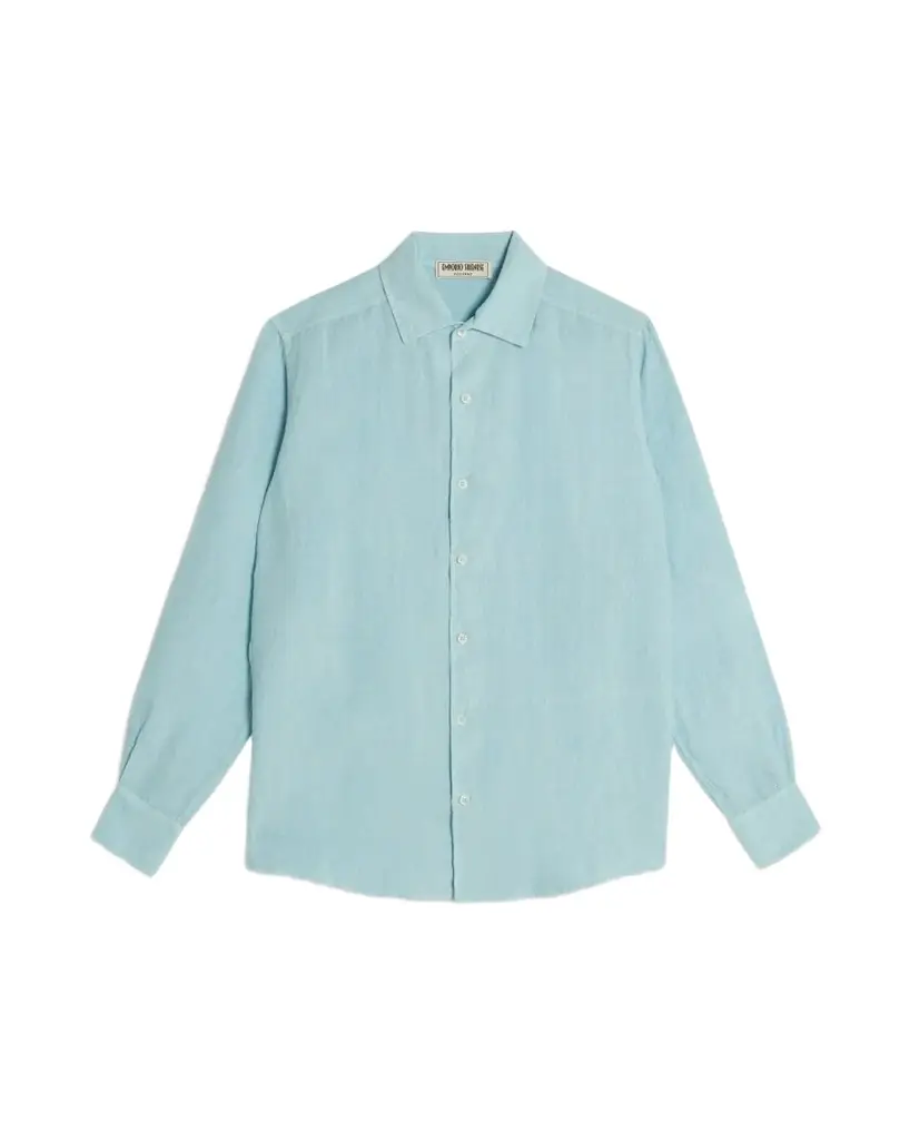 Emporio Sirenuse Linen Shirt Light Blue
