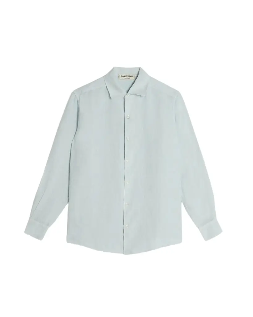 Emporio Sirenuse Linen Shirt Sky