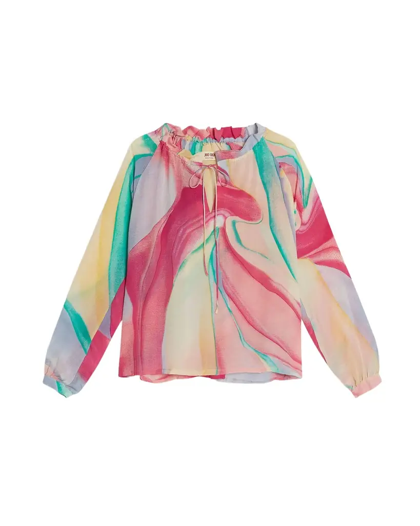 Emporio Sirenuse Radikha Shirt in Orchidea Silk