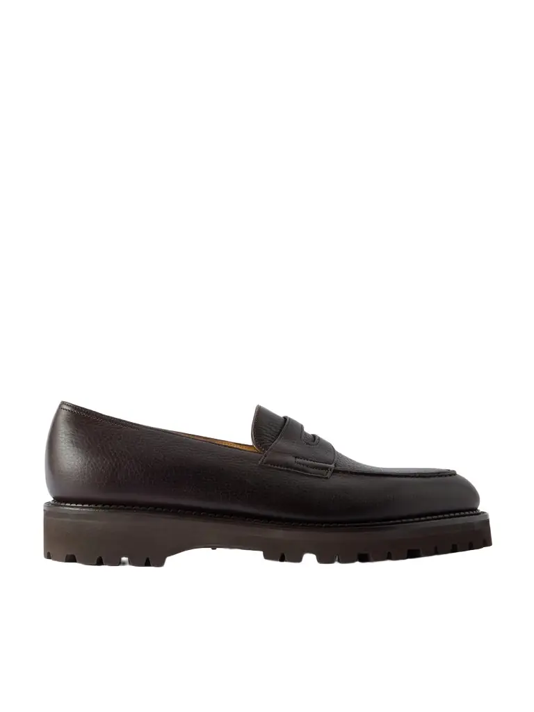 John Lobb Lopez New Standard Full-Grain Leather Penny Loafers - Men