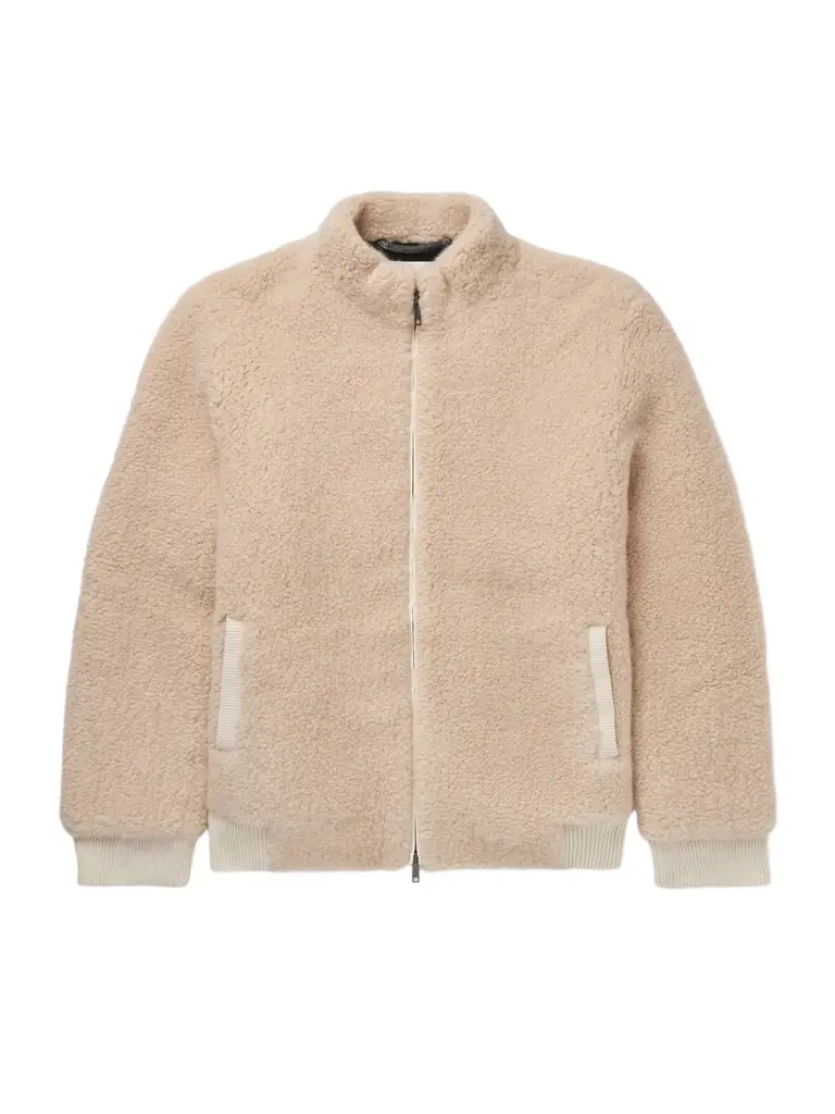 God's True Cashmere Cashmere-Fleece Bomber Jacket - Men