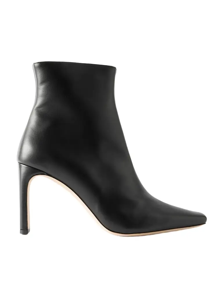 Staud Wally Leather Ankle Boots