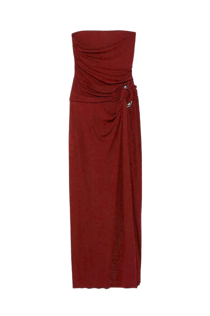 Simkhai Emma Strapless Jersey Gown