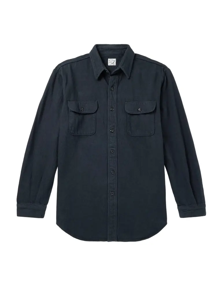 OrSlow Organic Cotton-Flannel Shirt - Men