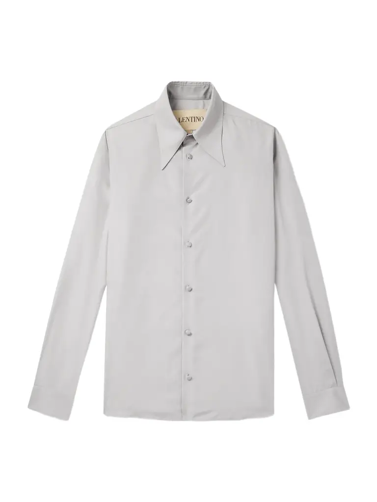 Valentino Garavani Slim-Fit Silk Shirt - Men