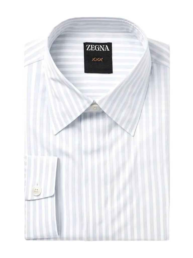 Zegna Striped Cotton Shirt - Men