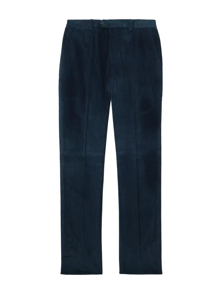 Rubinacci Straight-Leg Cotton-Corduroy Trousers - Men