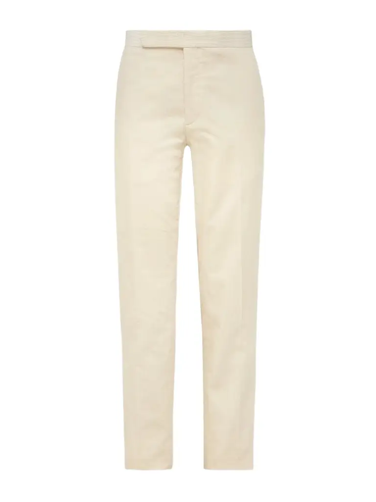 Ralph Lauren Purple Label Gregory Straight-Leg Cotton-Corduroy Trousers - Men