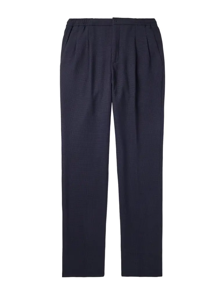 Rubinacci Straight-Leg Pleated Super 130s Wool Trousers - Men