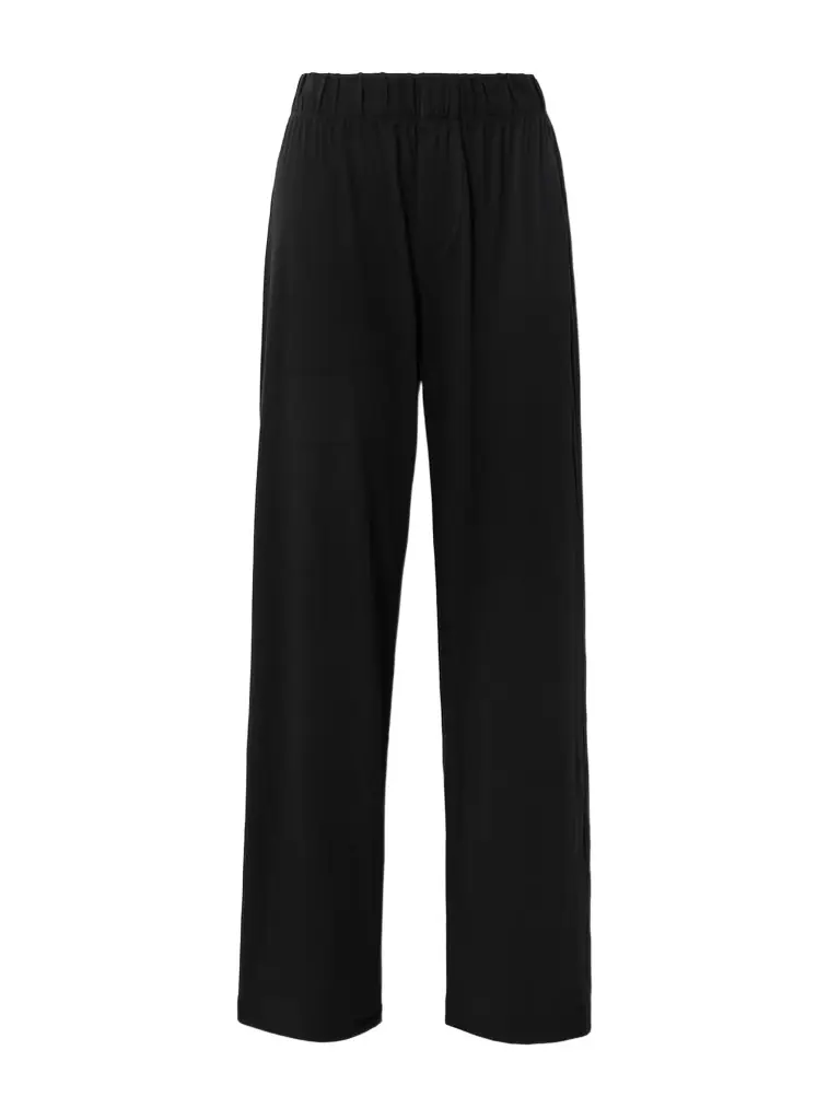 ÉTERNE Lounge Cotton And Modal-blend Jersey Staight-leg Pants