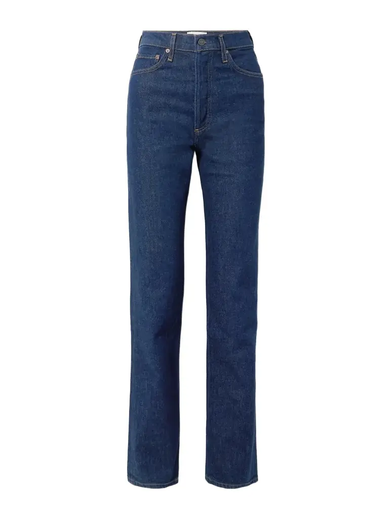AGOLDE '90s Pinch Waist Long High-rise Straight-leg Jeans