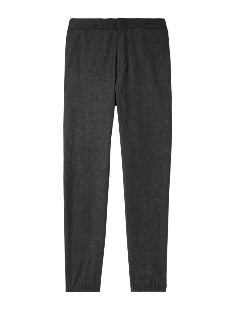 Zegna Tapered Wool Trousers - Men