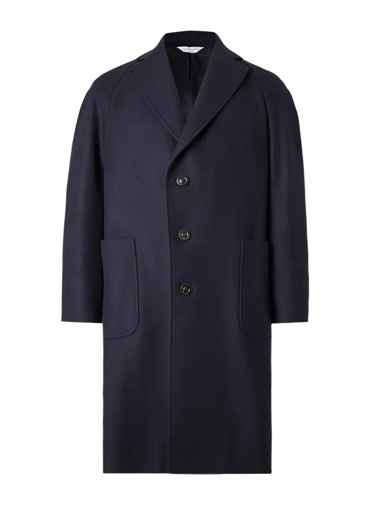 Boglioli Virgin Wool-Blend Coat - Men