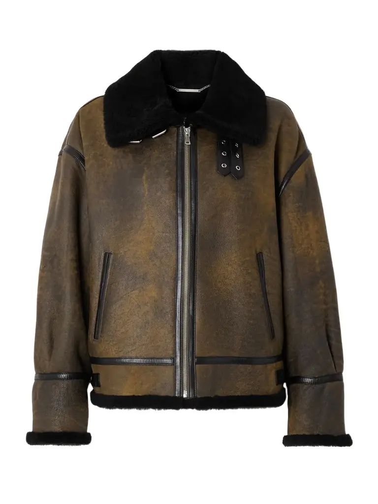 Nour Hammour Portia Shearling Jacket