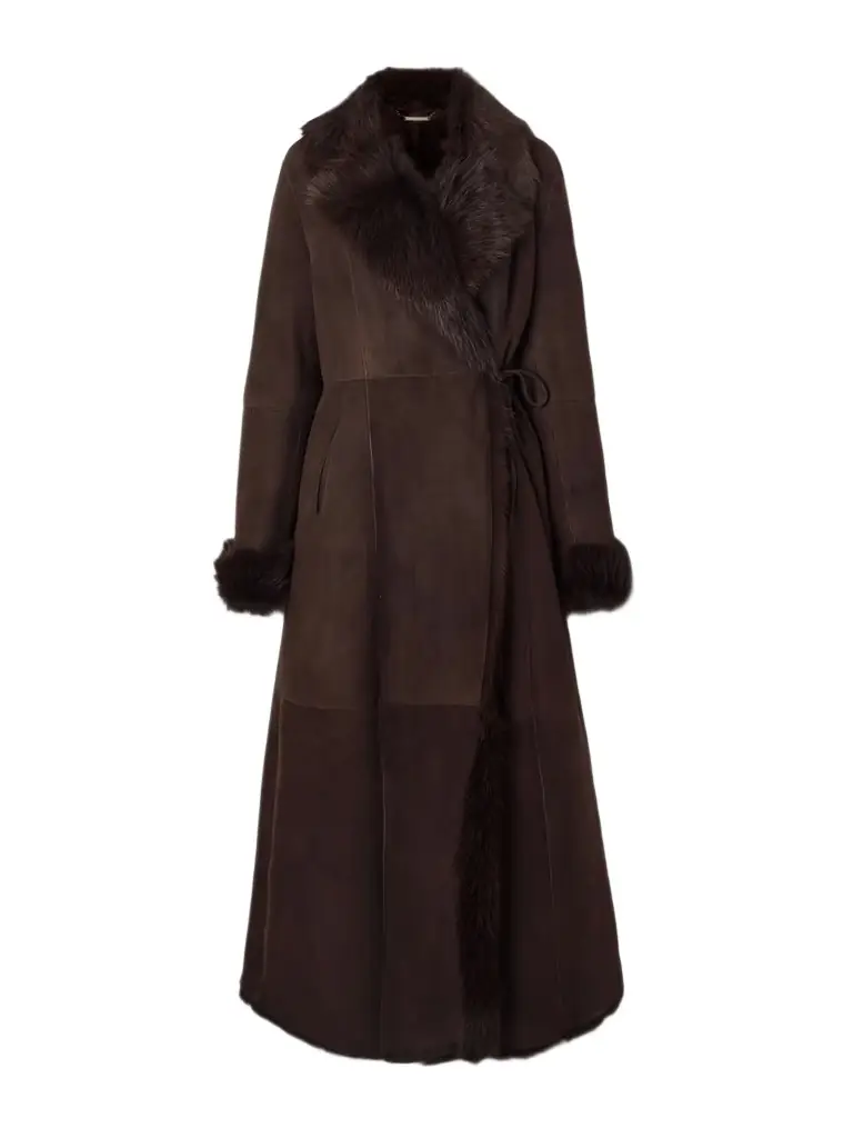 Nour Hammour Joni Shearling Coat