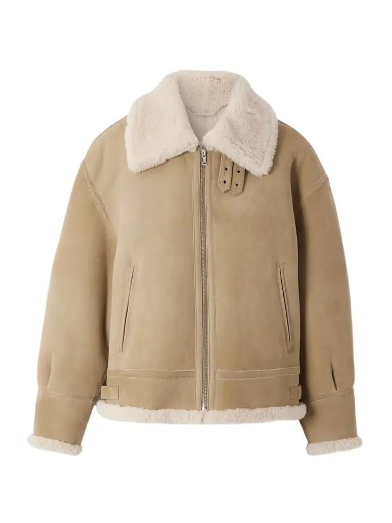 Nour Hammour Portia Shearling Jacket