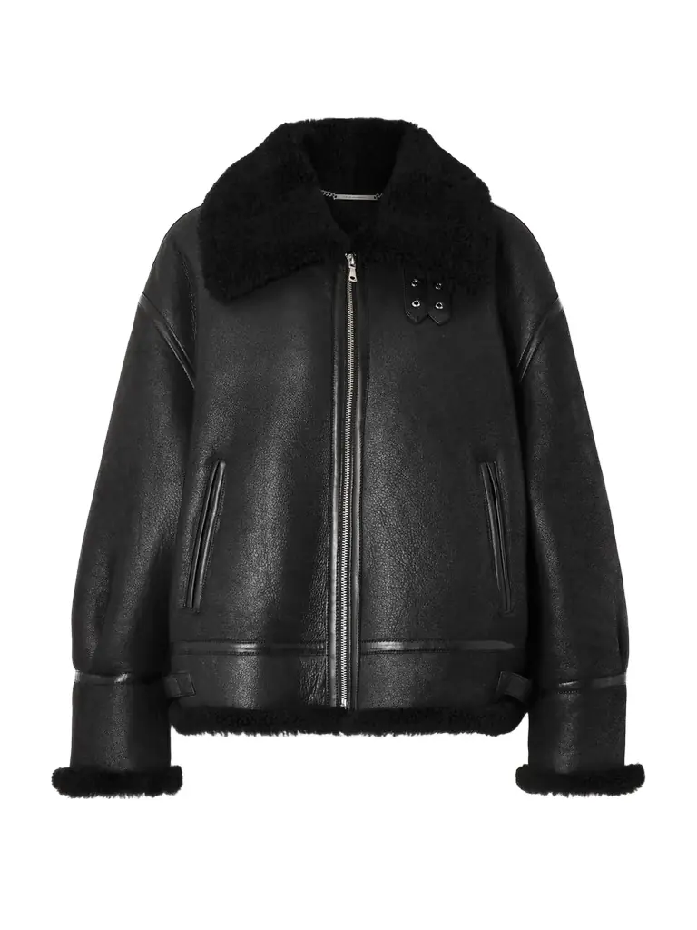 Nour Hammour Portia Shearling Jacket