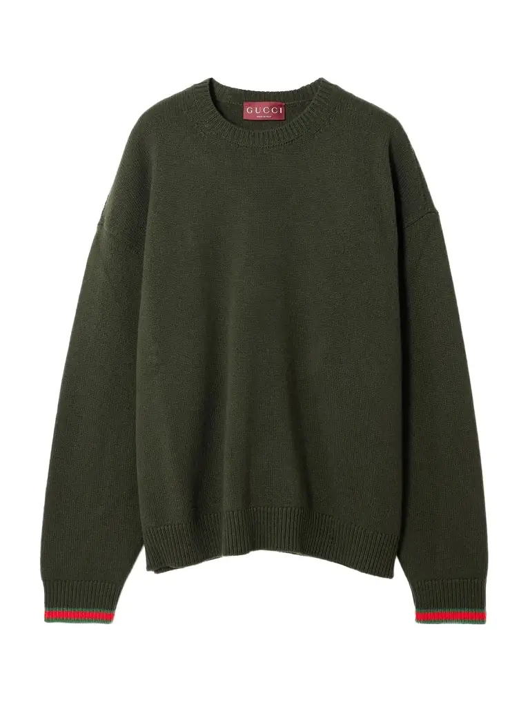 Gucci Wool And Cashmere-blend Sweater
