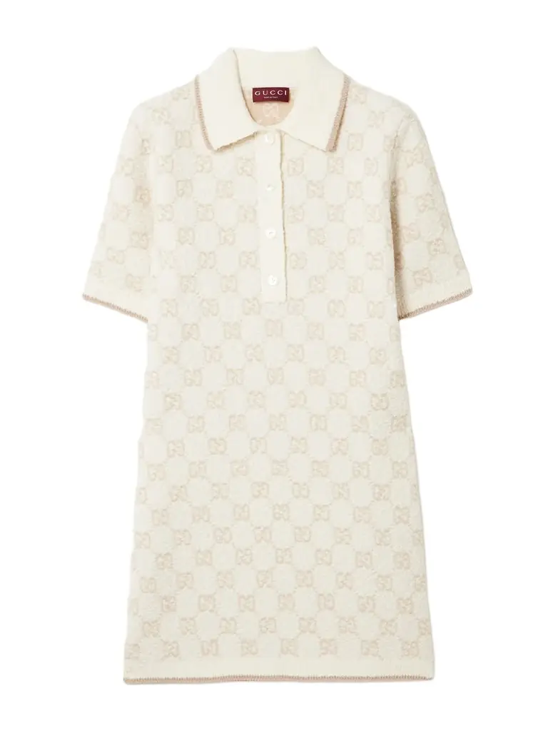 Gucci Instaria-knit Wool-blend Bouclé Mini Dress