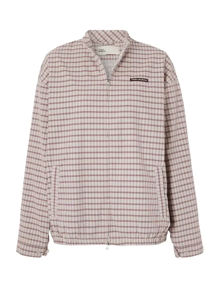 Tory Sport Checked Twill Jacket