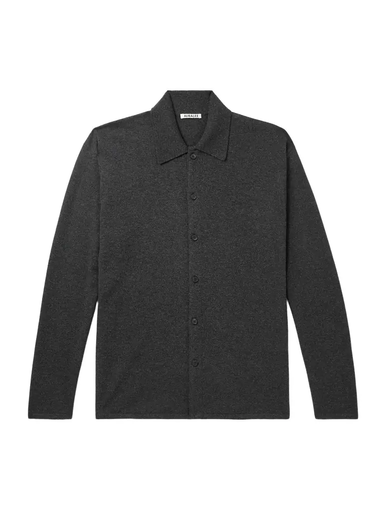 Auralee Wool Cardigan - Men