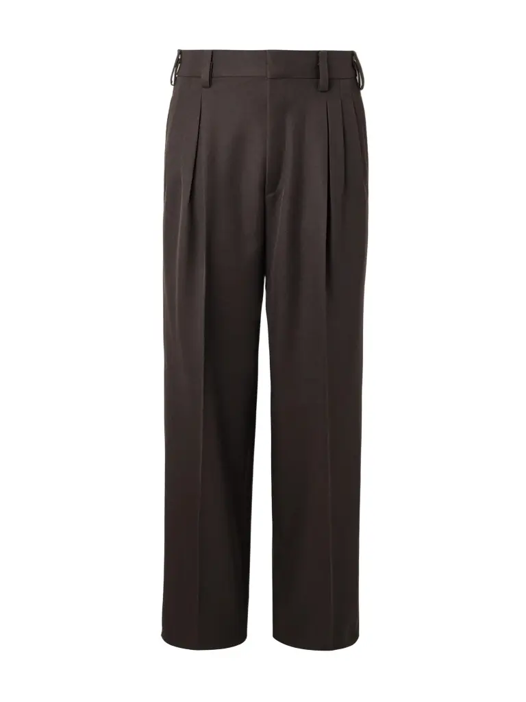 Zegna Straight-Leg Wool-Twill Trousers - Men