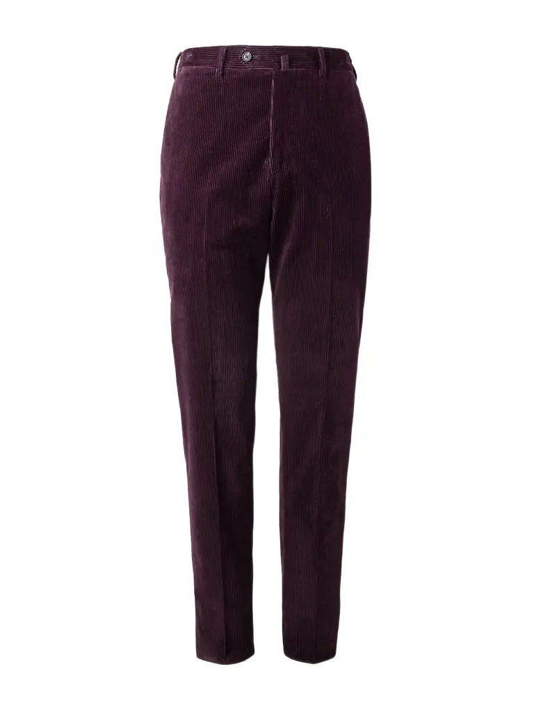 De Petrillo Slim-Fit Stretch-Cotton Corduroy Suit Trousers - Men