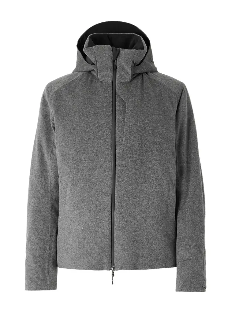 Sease Balma 2.0 Padded Coated-Cashmere Hooded Jacket - Men
