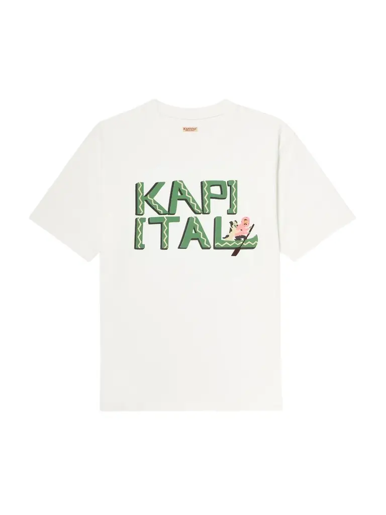 KAPITAL Printed Cotton-Jersey T-Shirt - Men