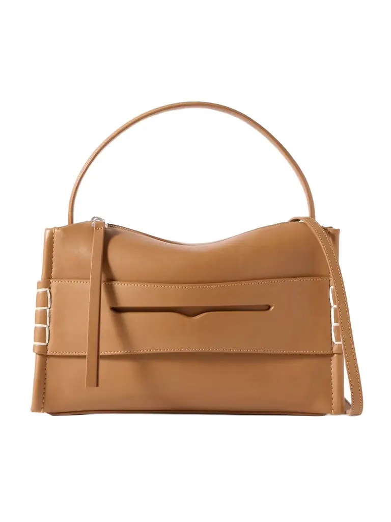 JW Anderson Loafer Whipstitched Leather Shoulder Bag