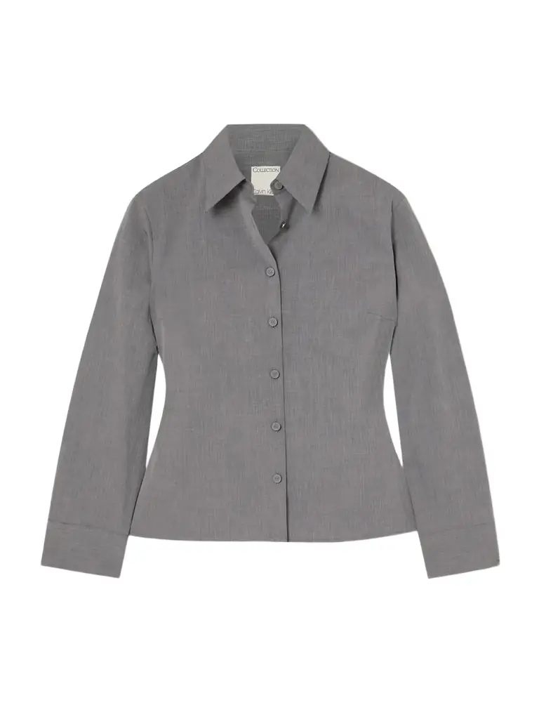 Calvin Klein Collection Daisy Cotton-poplin Shirt