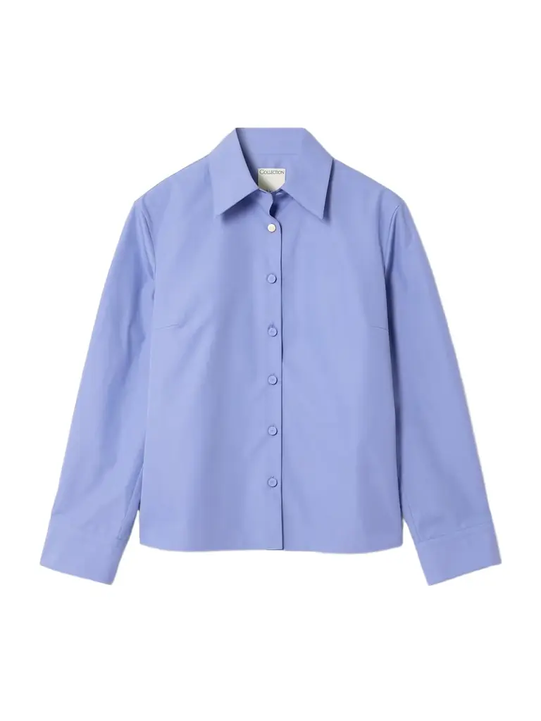 Calvin Klein Collection Daisy Cotton-poplin Shirt