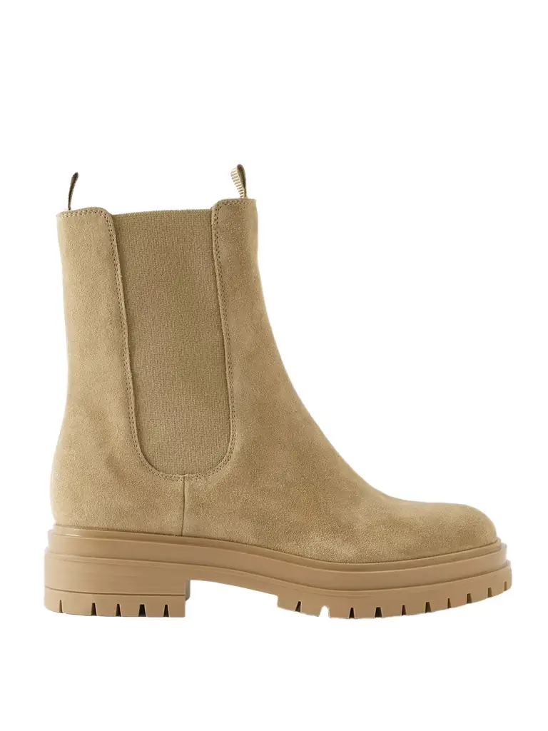 Gianvito Rossi Chester Suede Chelsea Boots