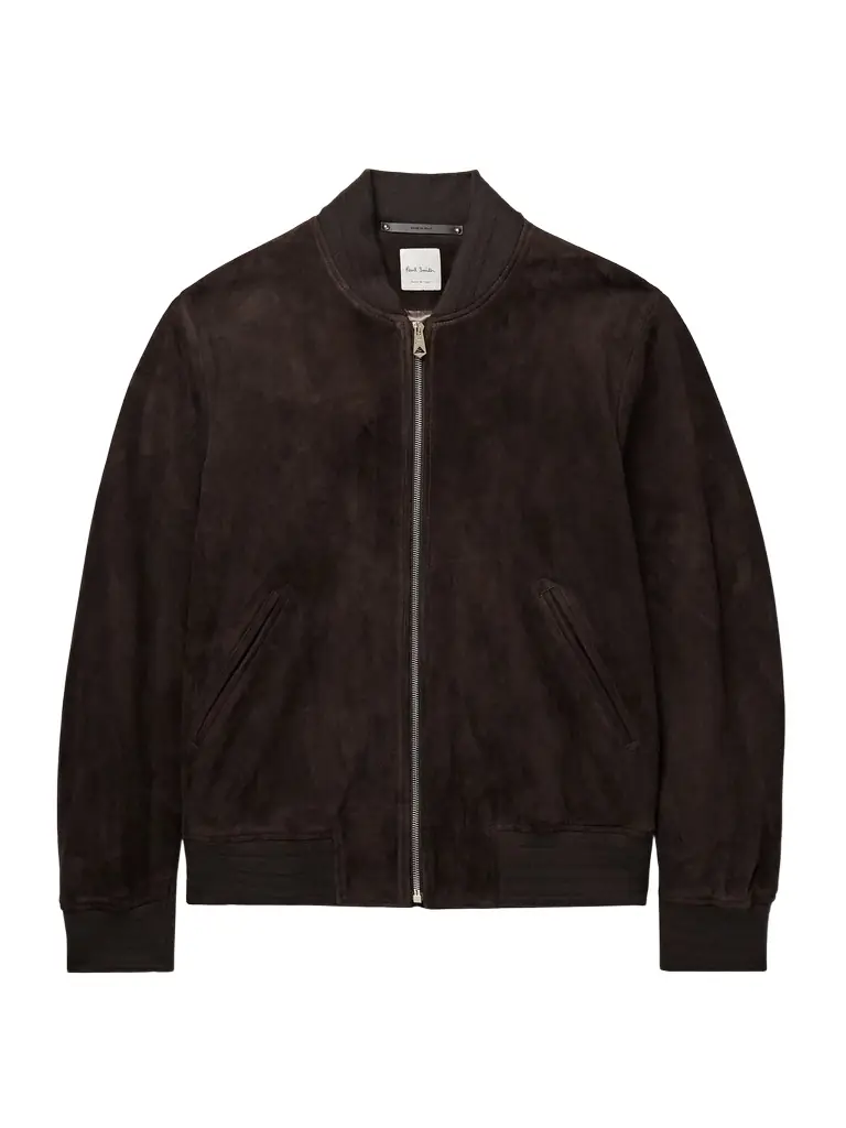 Paul Smith Suede Bomber Jacket - Men